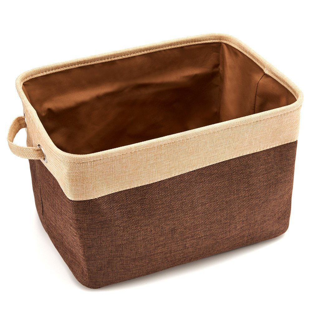 Personalized-Style Canvas Pet Toy Storage Basket | Collapsible Dog Toy Bin
