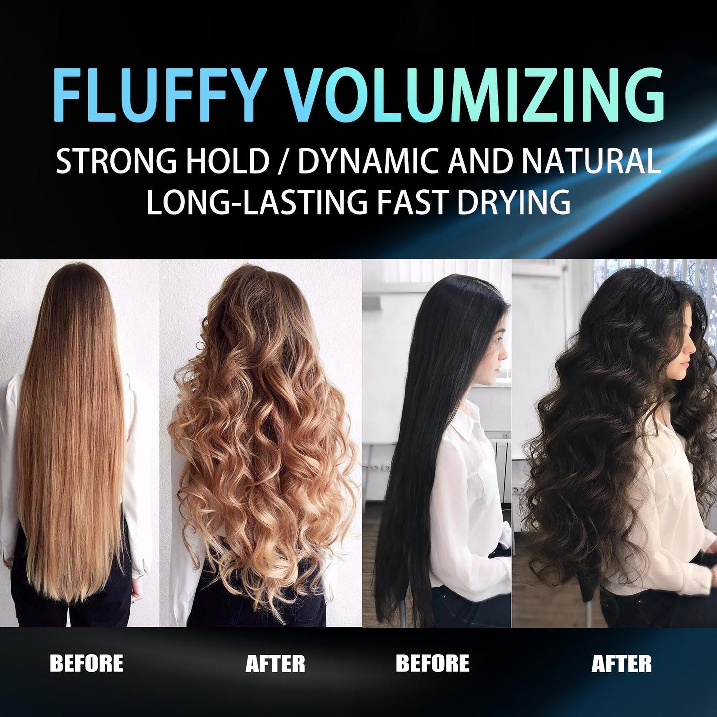 Volumizing Hair Setting Spray | Long-Lasting Styling with Niacinamide