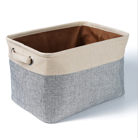 Personalized-Style Canvas Pet Toy Storage Basket | Collapsible Dog Toy Bin