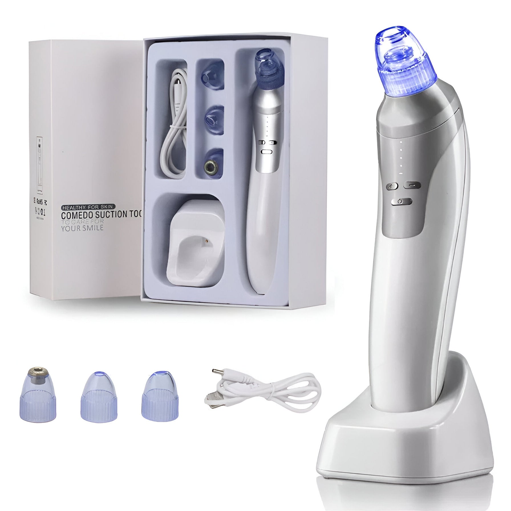 Electric Blackhead Remover Vacuum | Professional Pore Cleaner & Acne Suction Tool
