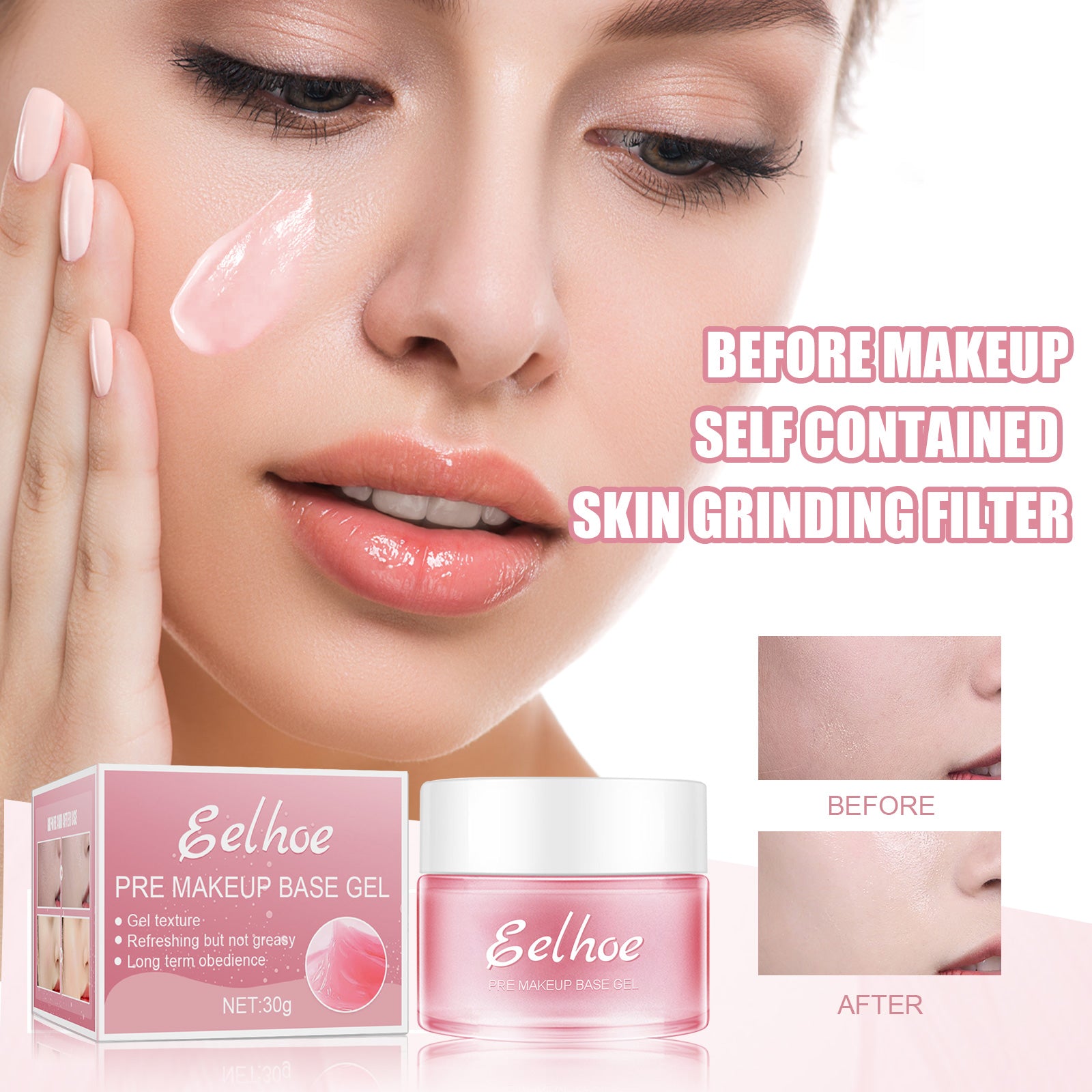 Eelhoe Makeup Base Gel | Moisturizing & Firming Isolating Primer