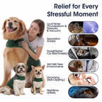 2-in-1 Dog Anxiety Calming Vest & Warm Winter Fleece Jacket